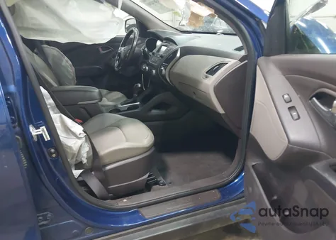 2014 Hyundai Tucson Se из США, поврежденный, VIN KM8JUCAG3EU826892